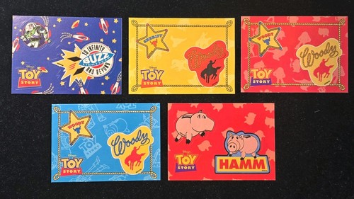 Lotto adesivi toy - story, 1995