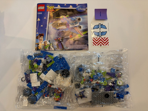 Lego toy story - toy, 7593