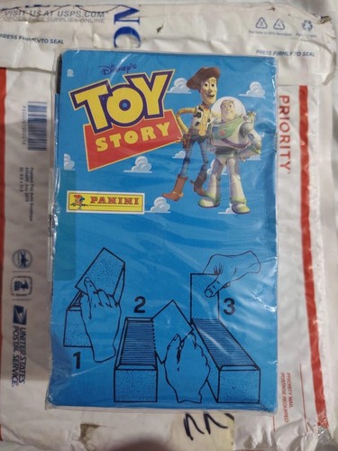 Toy story scatola adesivi
