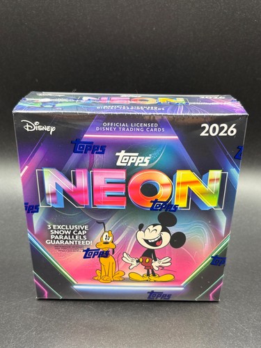 2026 topps disney - disney, neon