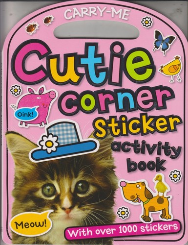 Cutie corner sticker activity - cutie,
