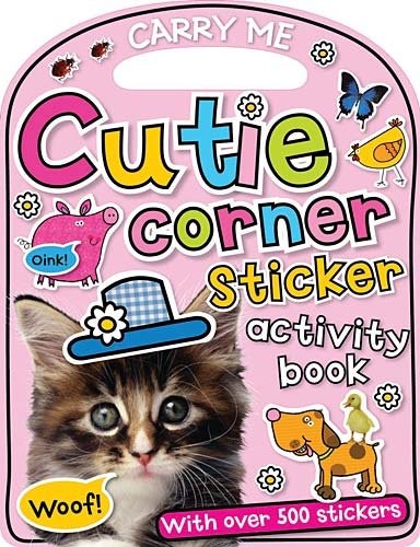 Carry cutie corner sticker - cutie,